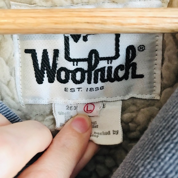 COPY - Woolrich Vintage Jacket Sherpa Lined Denim - Picture 2 of 8